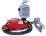 Pump c/w flowmeter, 6m hose & manual nozzle 